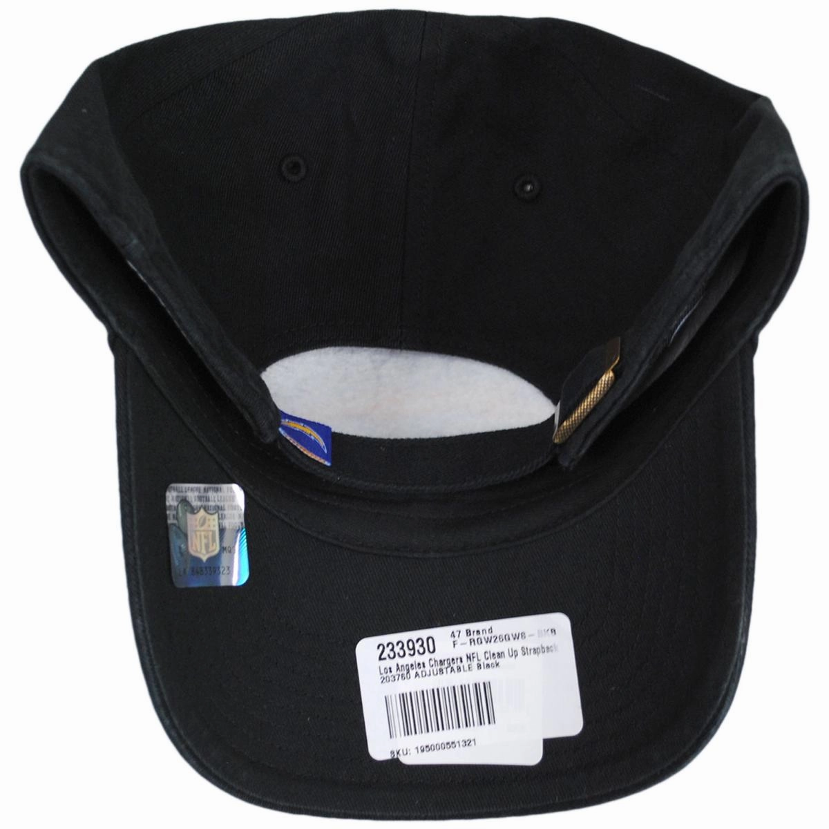 Los Angeles Chargers NFL Clean Up Strapback Baseball Cap Dad Hat