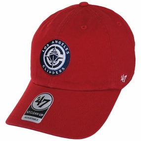 Los Angeles Clippers NBA Clean Up Strapback Baseball Cap Dad Hat II