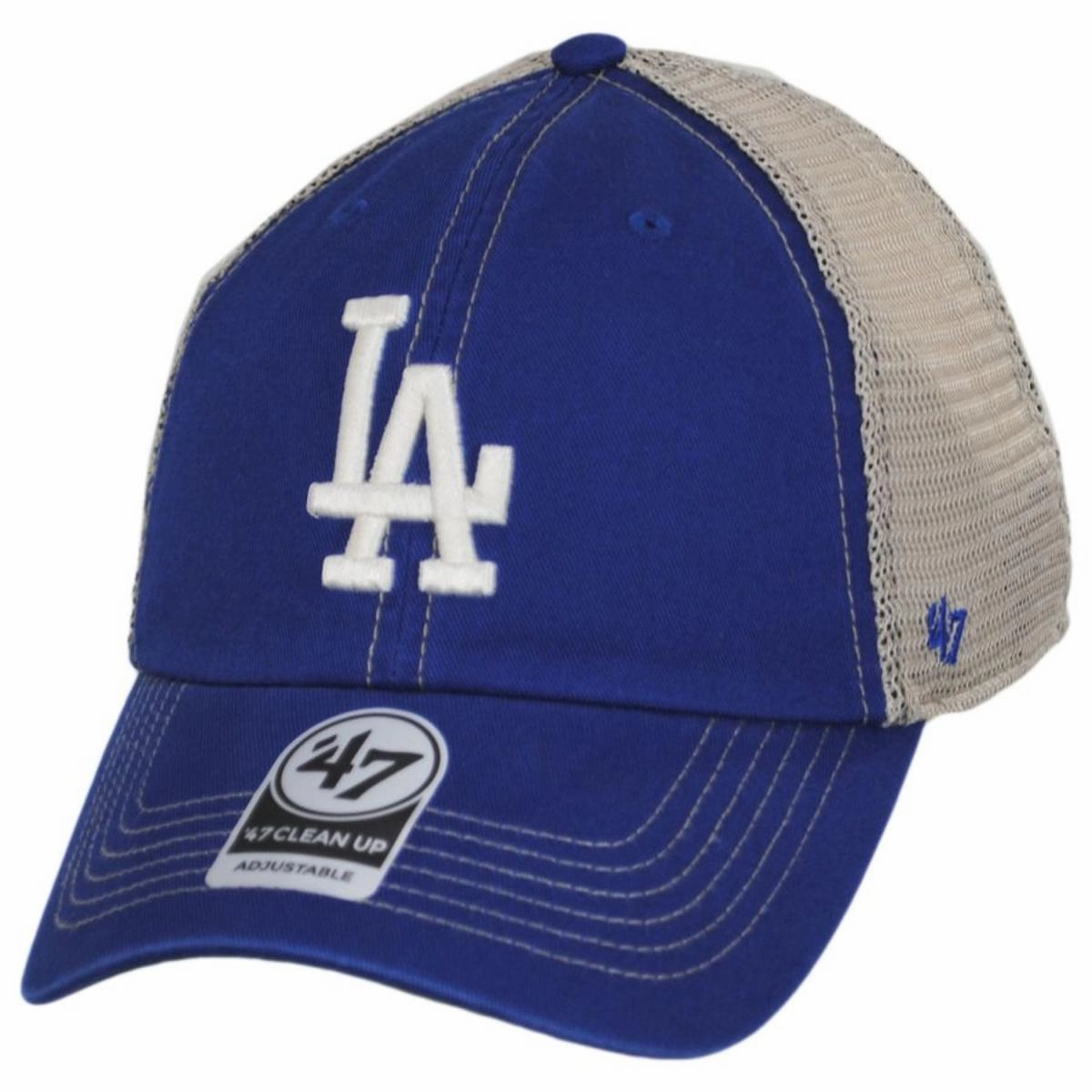 Los Angeles Dodgers Trawler 47 Mesh Clean Up Baseball Cap