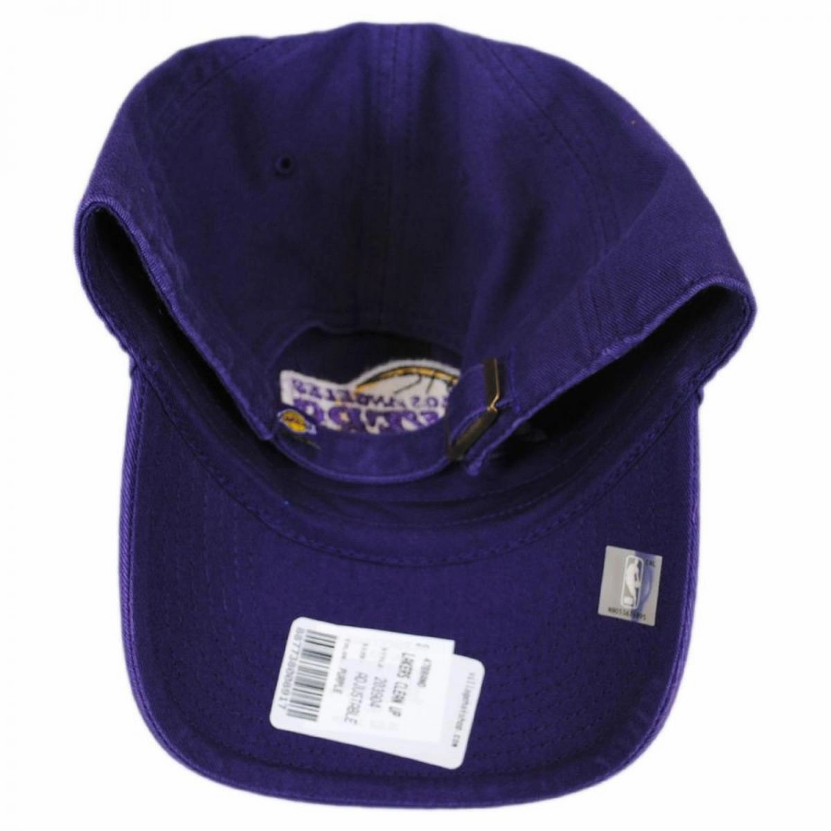 Los Angeles Lakers NBA Clean Up Strapback Baseball Cap Dad Hat