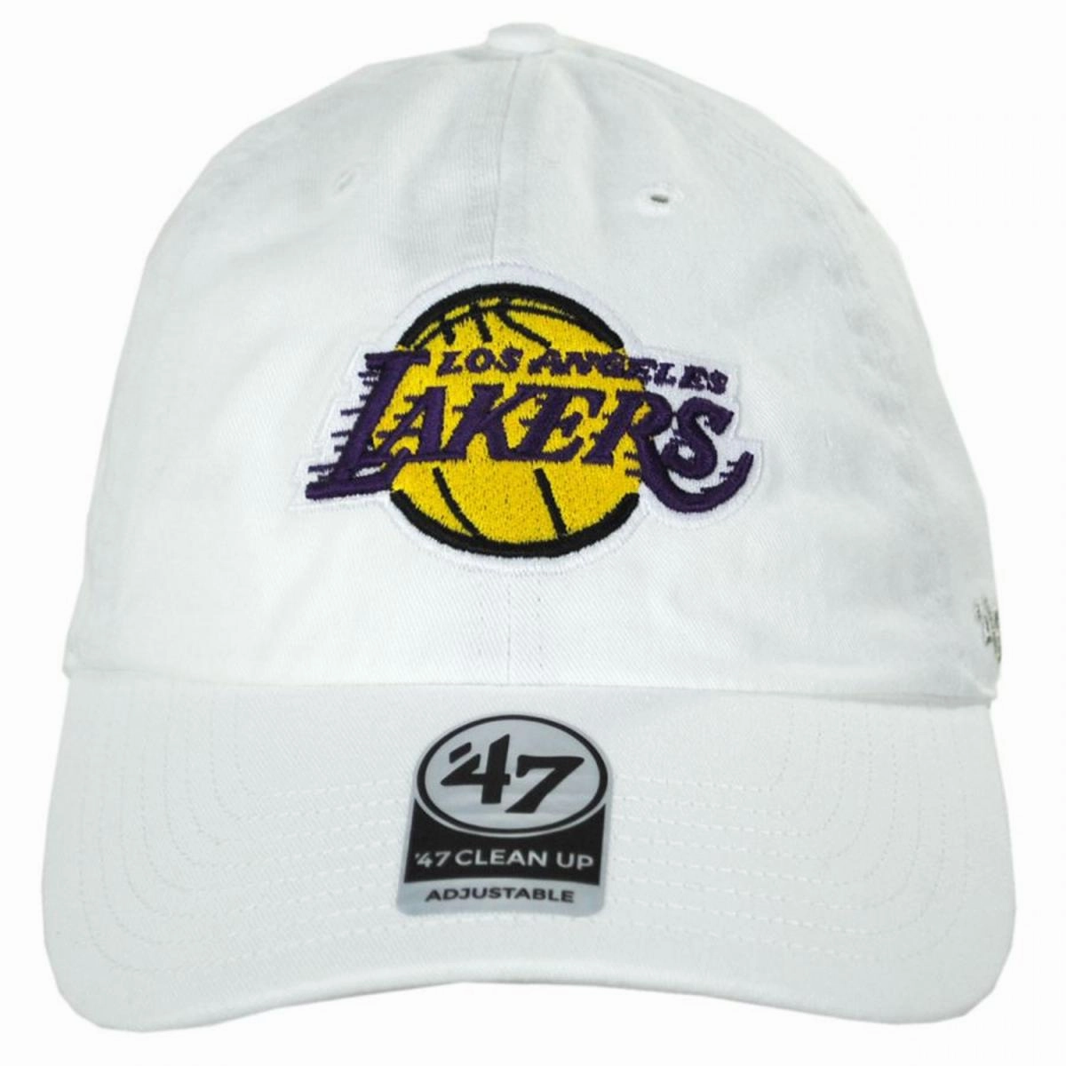 Los Angeles Lakers NBA Clean Up Strapback Baseball Cap Dad Hat