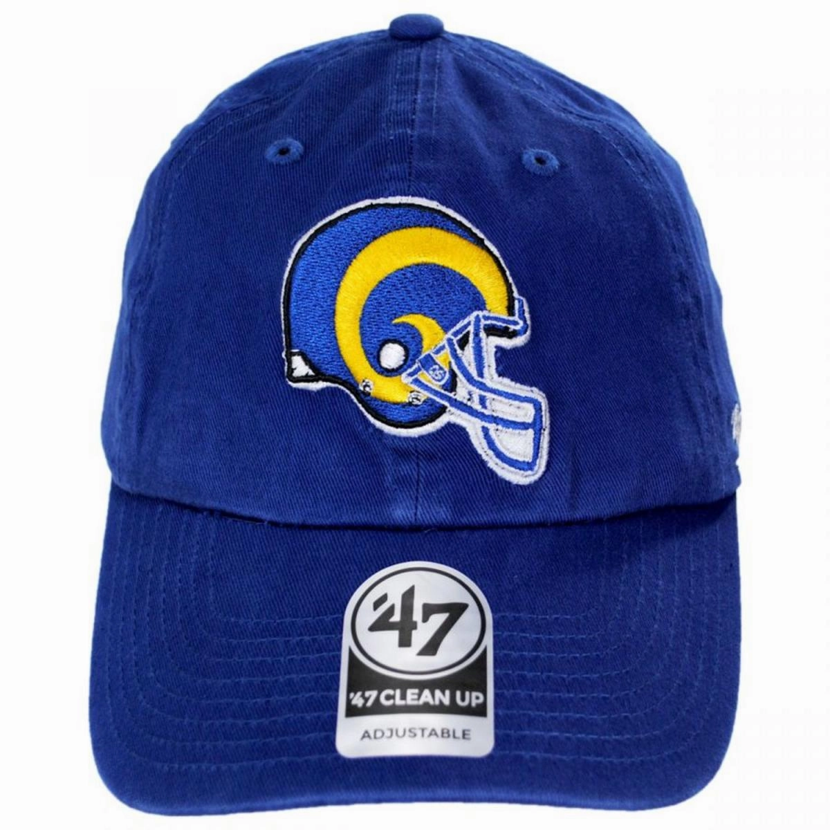 Los Angeles Rams NFL Clean Up Strapback Baseball Cap Dad Hat