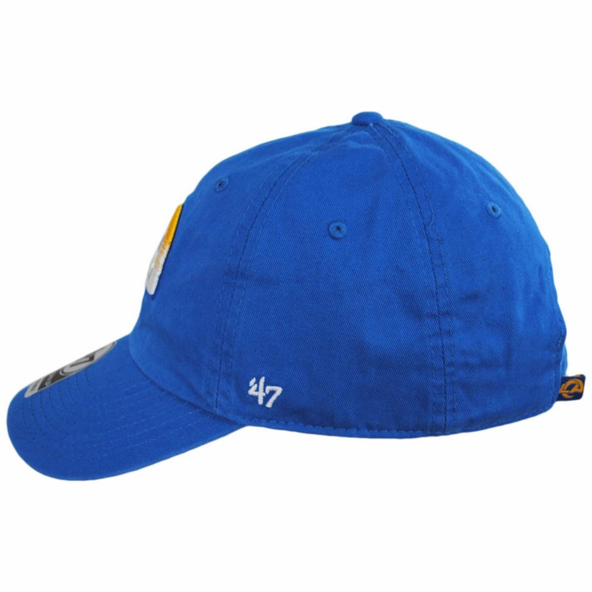 Los Angeles Rams NFL Clean Up Strapback Baseball Cap Dad Hat