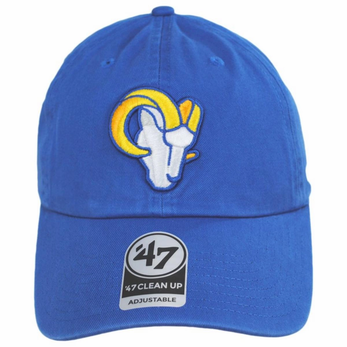 Los Angeles Rams NFL Clean Up Strapback Baseball Cap Dad Hat
