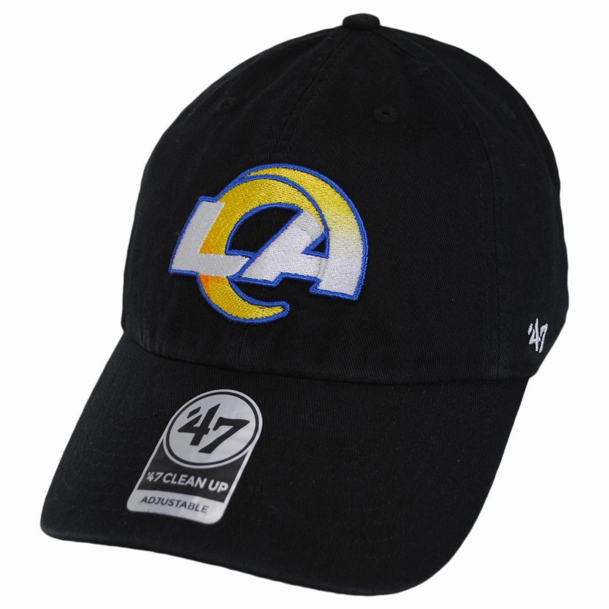 Los Angeles Rams NFL Clean Up Strapback Baseball Cap Dad Hat