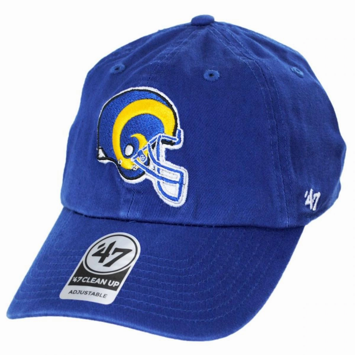 Los Angeles Rams NFL Clean Up Strapback Baseball Cap Dad Hat