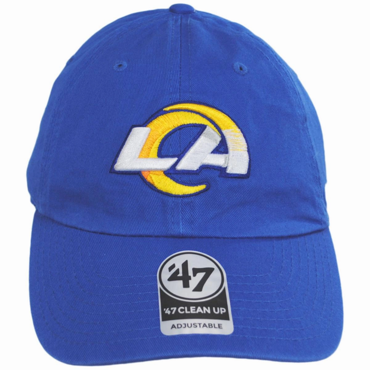 Los Angeles Rams NFL Clean Up Strapback Baseball Cap Dad Hat