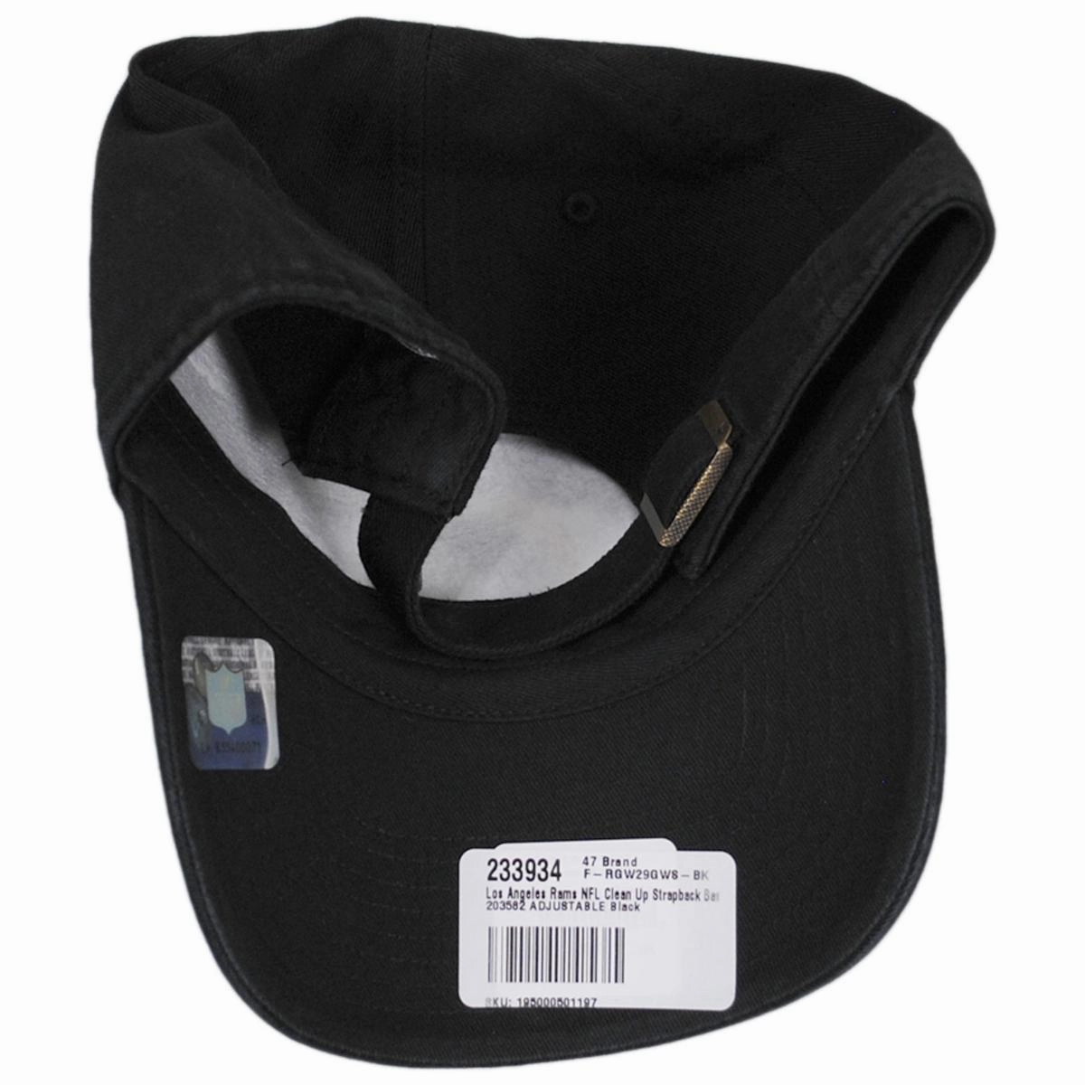 Los Angeles Rams NFL Clean Up Strapback Baseball Cap Dad Hat