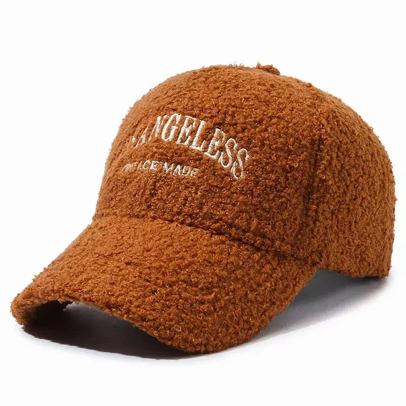 Los Angeles Winter Furry Baseball Cap