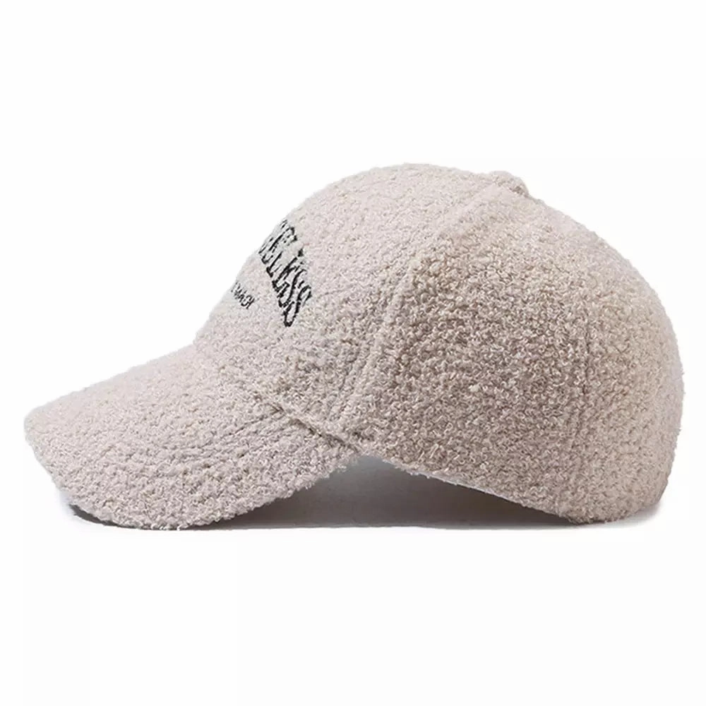Los Angeles Winter Furry Baseball Cap