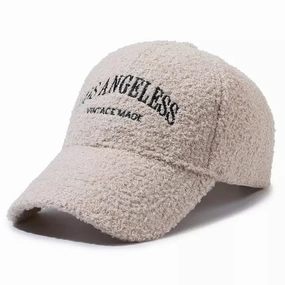 Los Angeles Winter Furry Baseball Cap