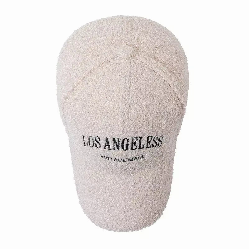 Los Angeles Winter Furry Baseball Cap