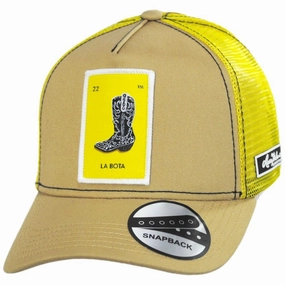 Loteria La Bota Snapback Trucker Baseball Cap