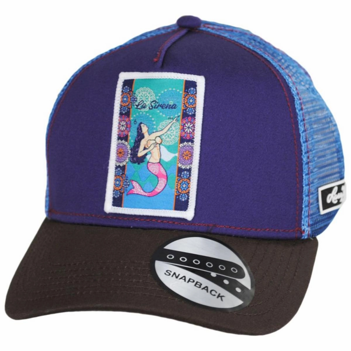 Loteria La Sirena Snapback Trucker Baseball Cap