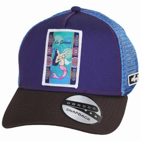 Loteria La Sirena Snapback Trucker Baseball Cap