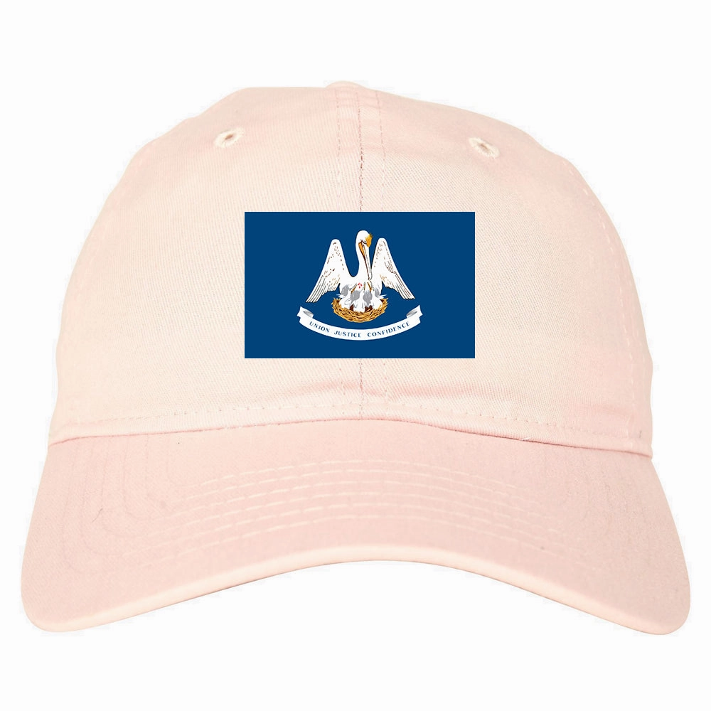 Louisiana State Flag LA Chest Mens Dad Hat