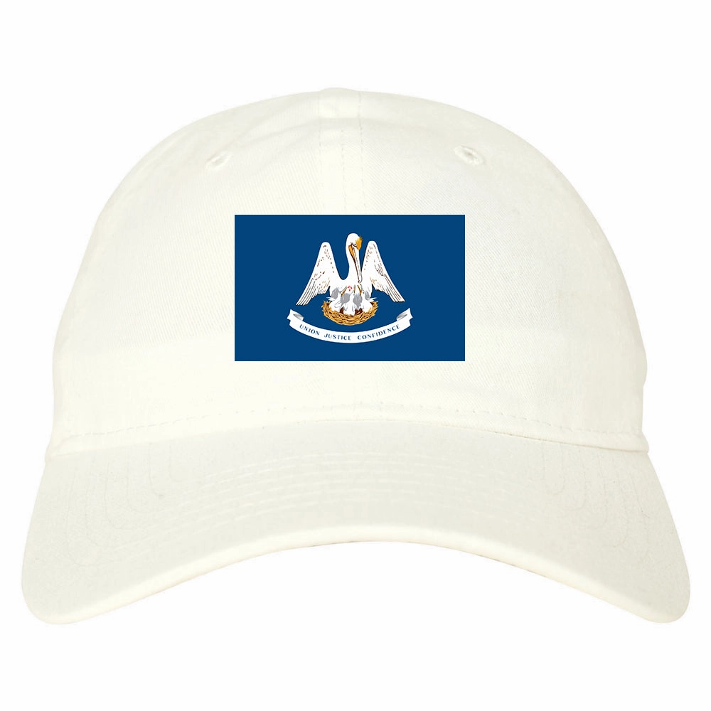 Louisiana State Flag LA Chest Mens Dad Hat