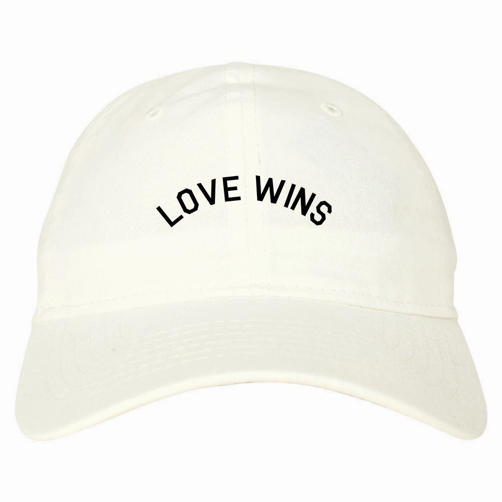 Love Wins Rose Mens Dad Hat