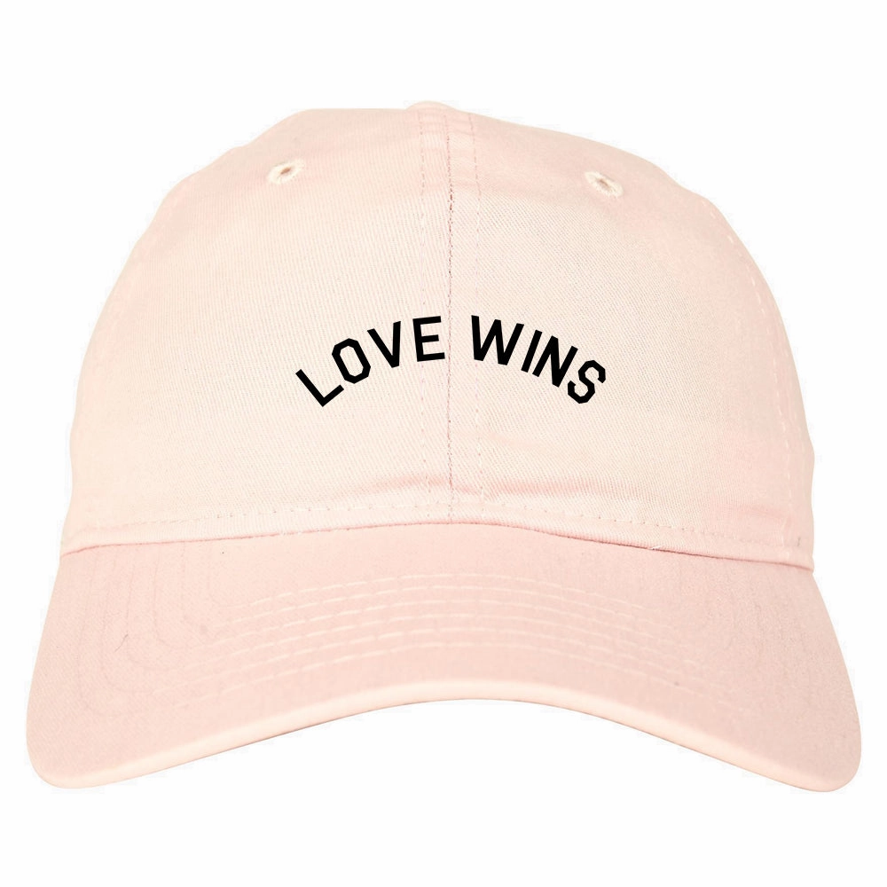 Love Wins Rose Mens Dad Hat