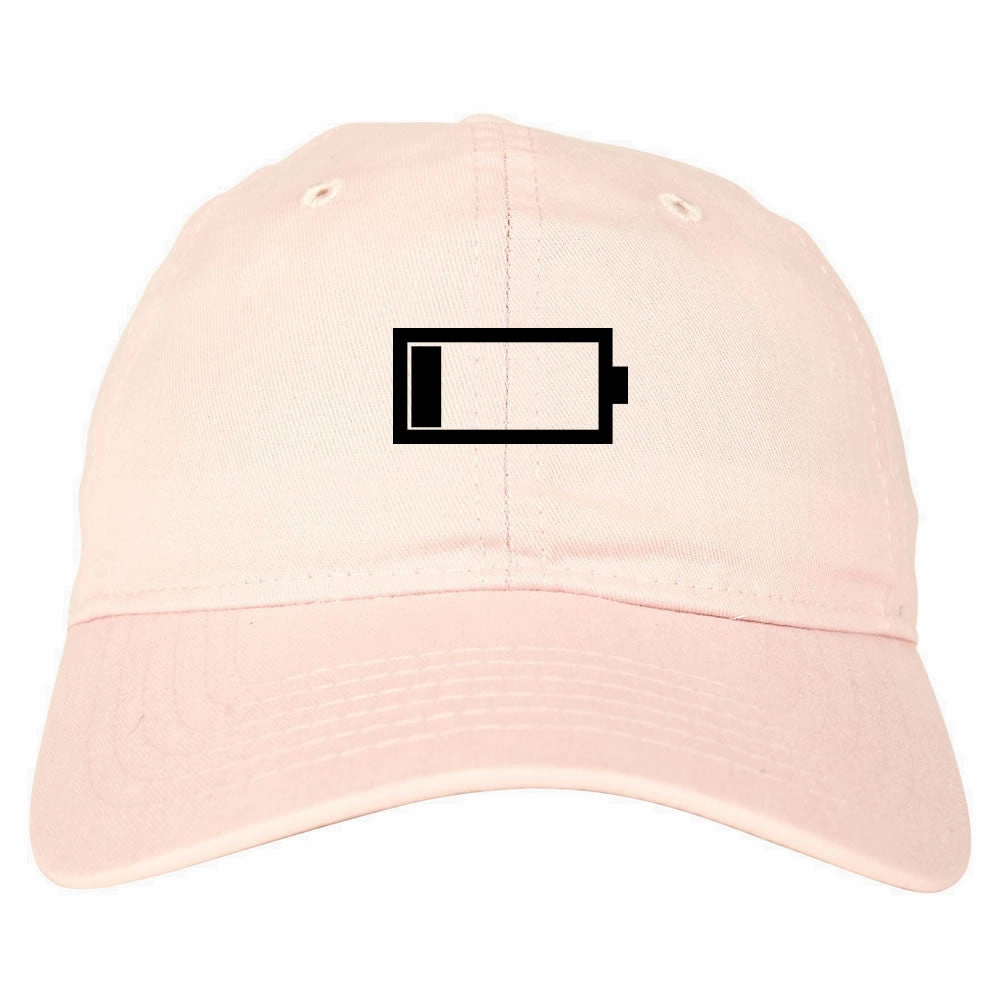 Low Battery Cell Phone Meme Dad Hat Cap