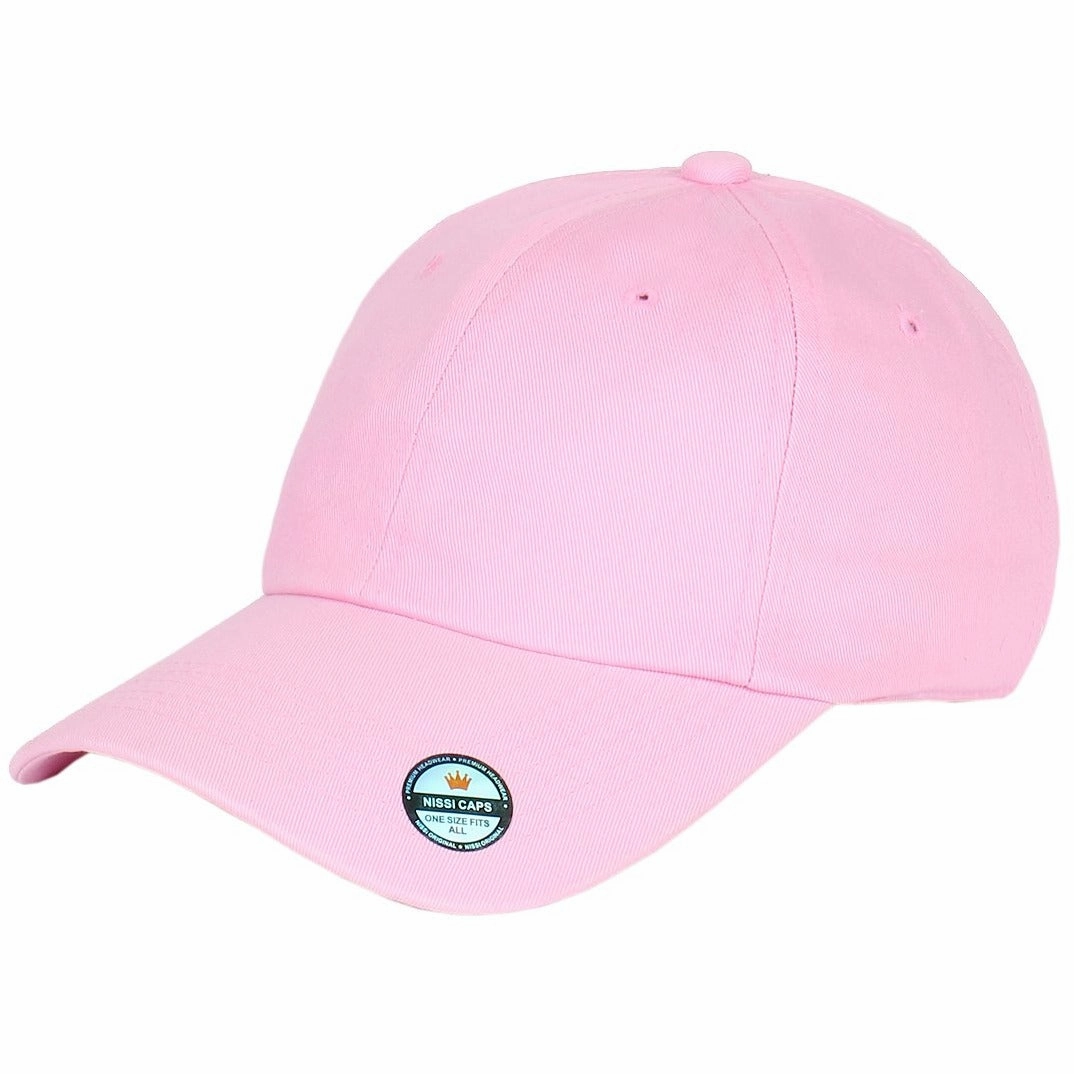 Low Profile Washed Cotton Strapback Dad Cap