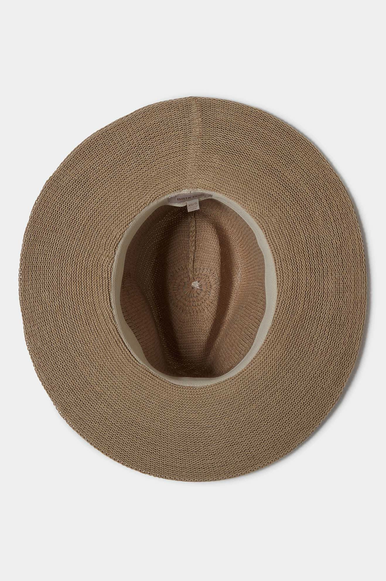 Lyons Knit Pattern Packable Hat - Light Tan/Light Tan