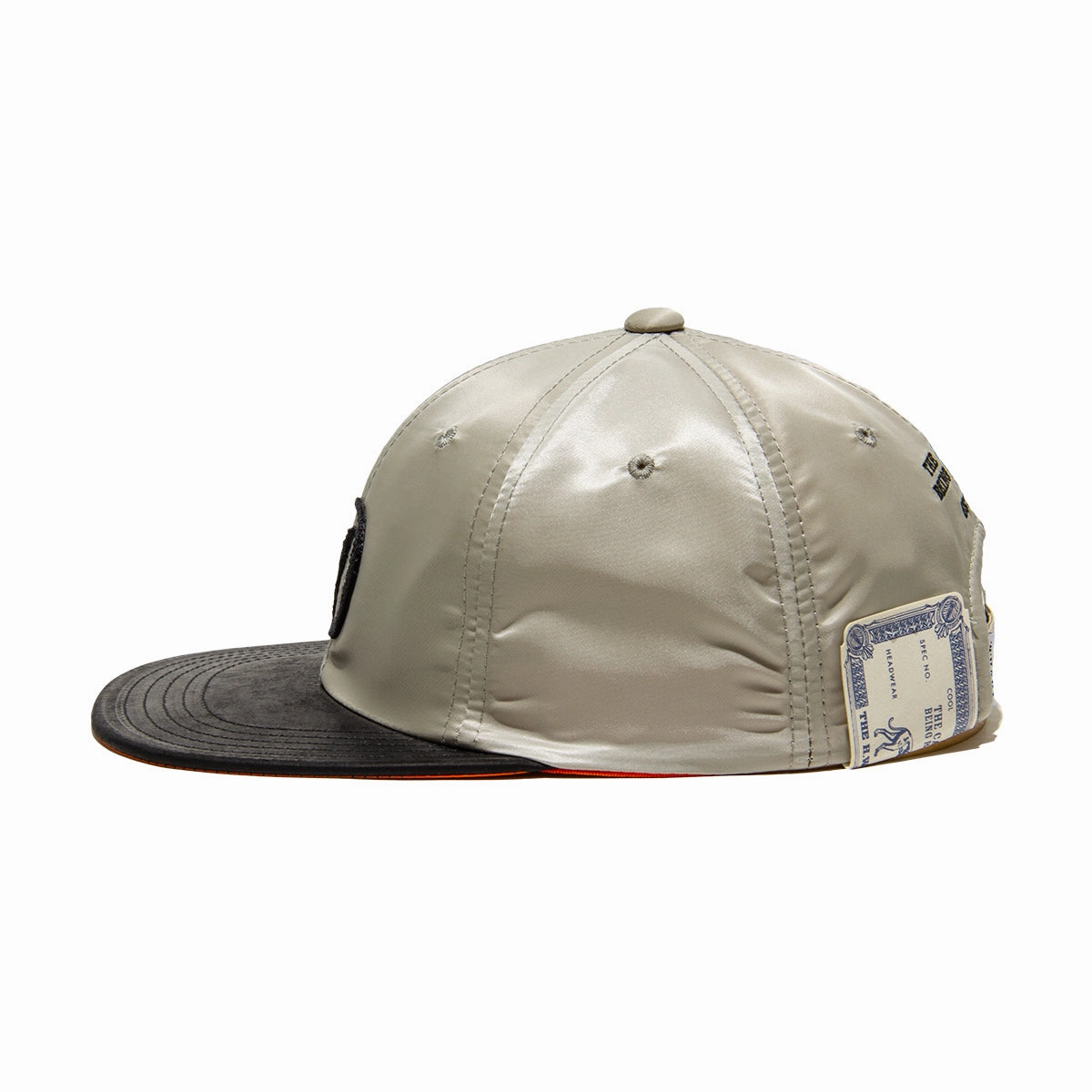 MA-1  MID PROFILE CAP - Silver