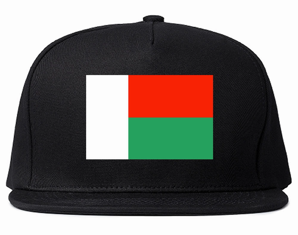 Madagascar Flag Country Printed Snapback Hat Cap