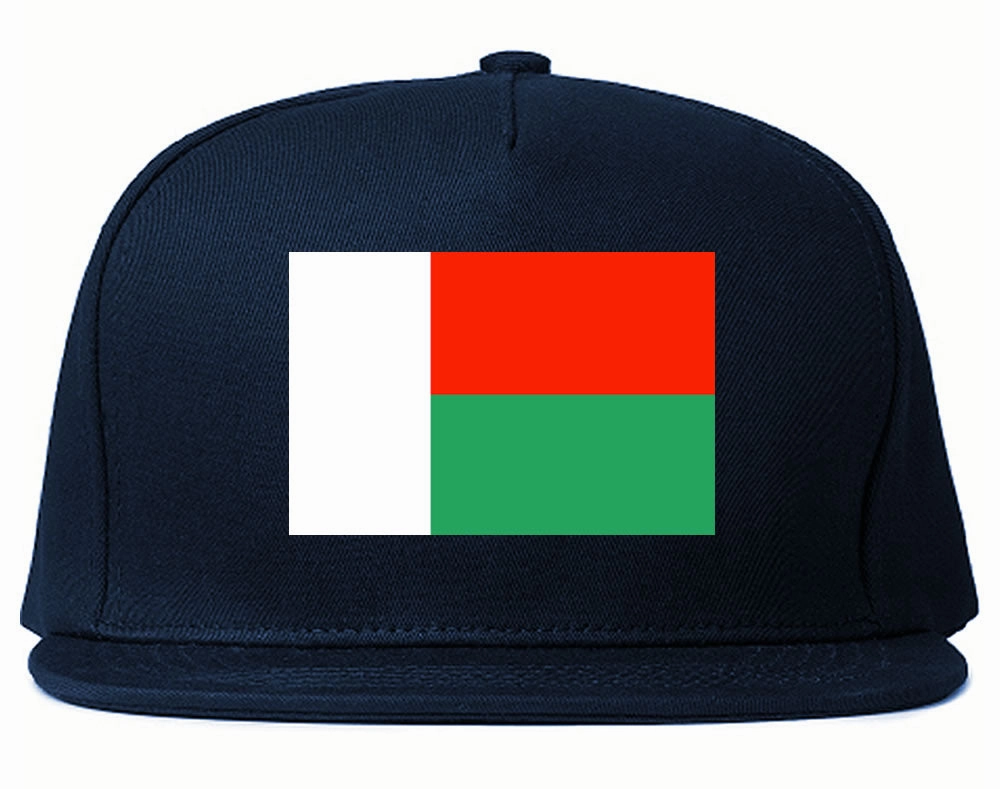 Madagascar Flag Country Printed Snapback Hat Cap