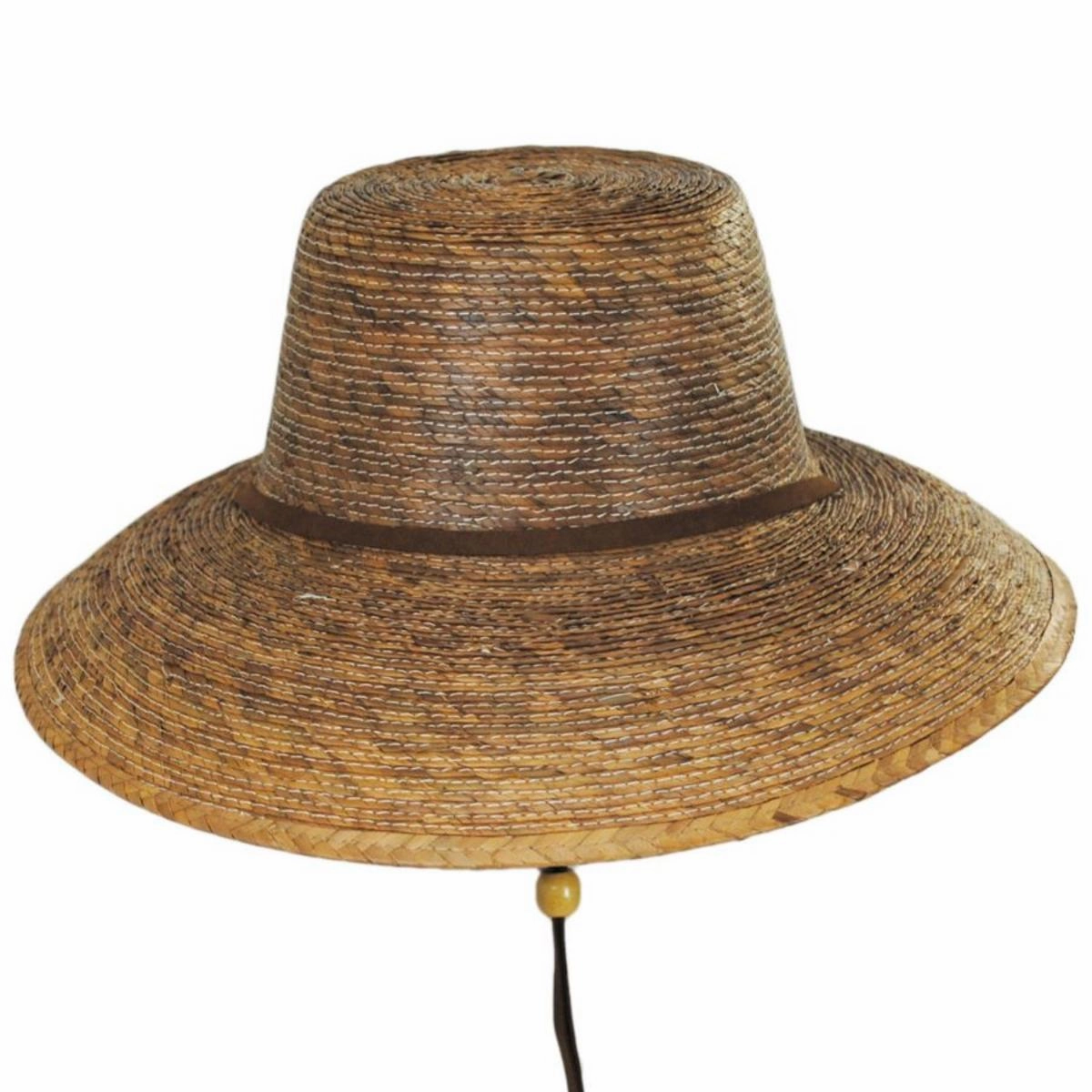 Maddalena Palm Leaf Straw Bucket Hat