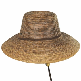 Maddalena Palm Leaf Straw Bucket Hat