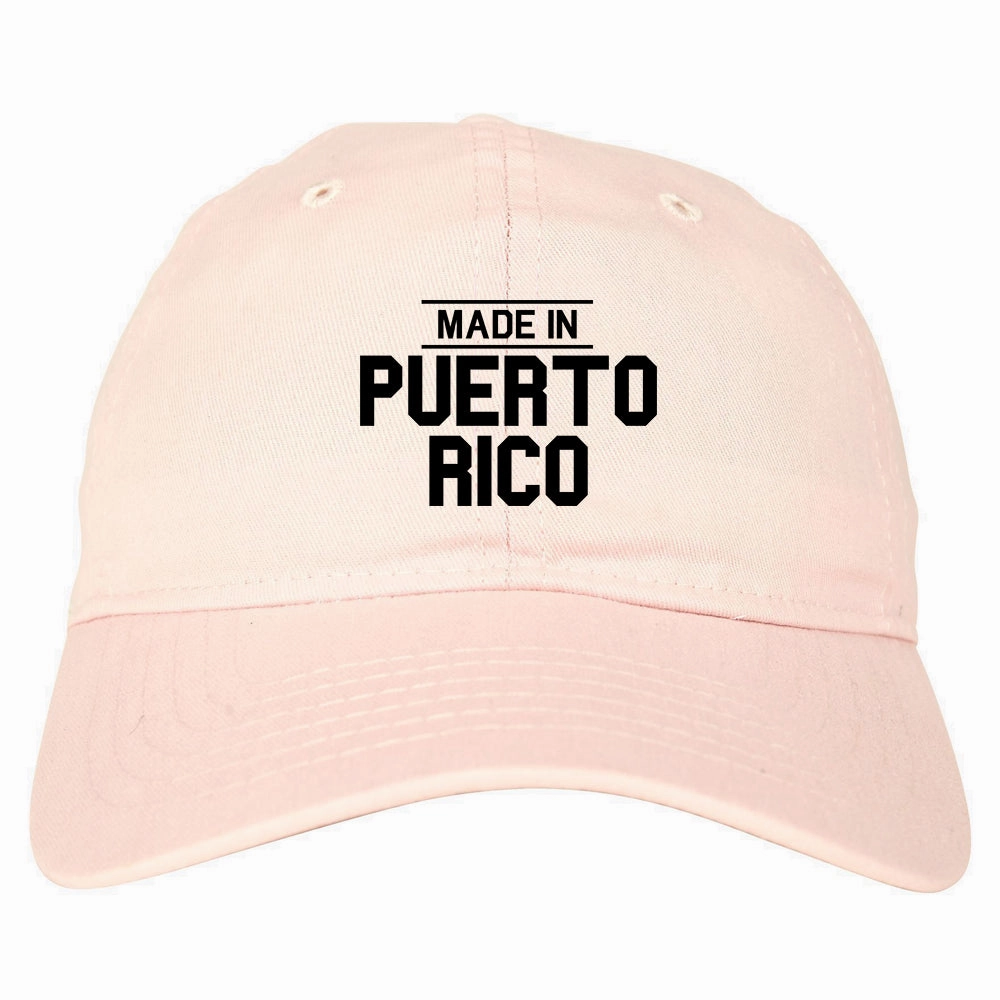 Made In Puerto Rico Mens Dad Hat Baseball Cap