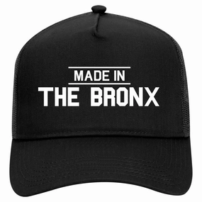 Made In The Bronx Retro Adult 5 Panel Mesh Trucker Hat