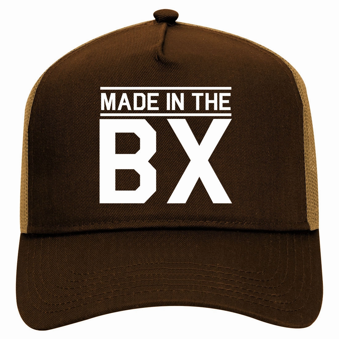 Made In The BX Bronx Retro Adult 5 Panel Mesh Trucker Hat