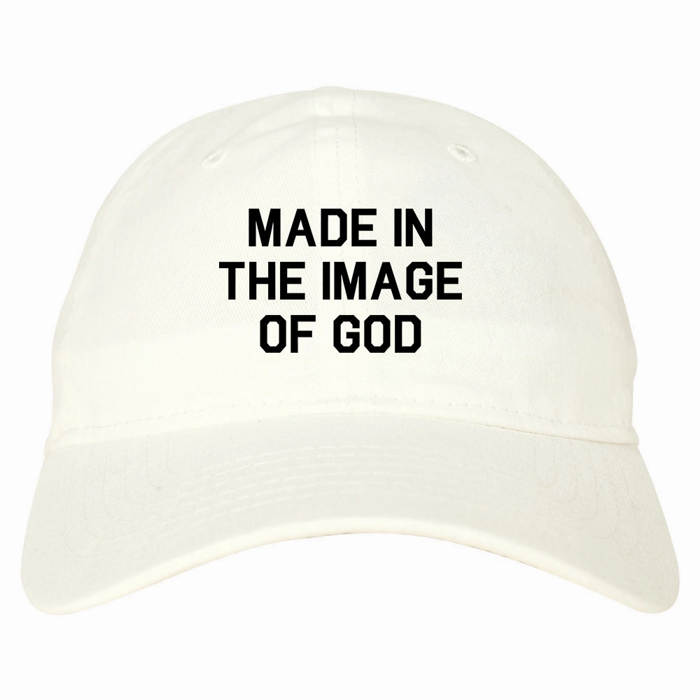 Made In The Image Of God Mens Dad Hat