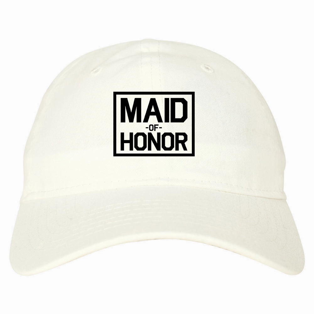Maid Of Honor Wedding Mens Dad Hat Baseball Cap