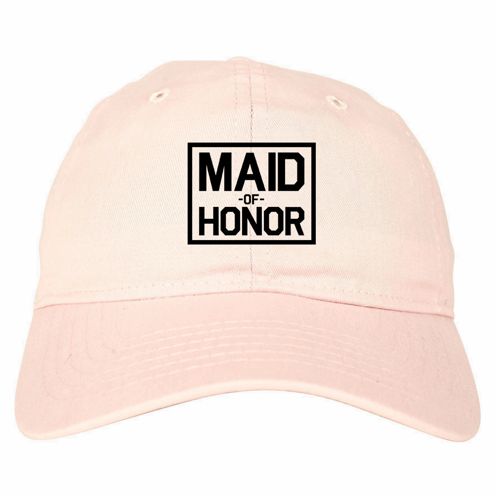 Maid Of Honor Wedding Mens Dad Hat Baseball Cap