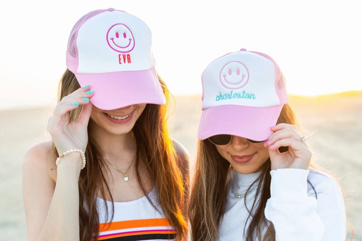 Make It Yours?'Smiley Face' Trucker Hat