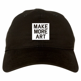 Make More Art Mens Dad Hat