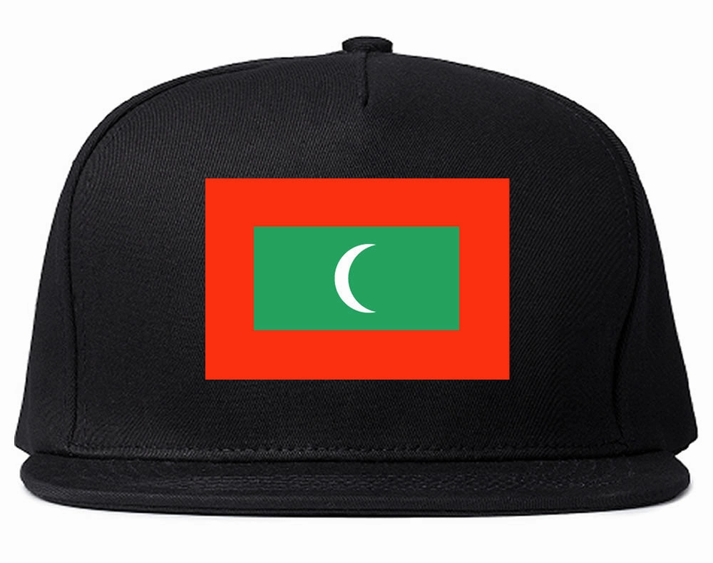 Maldives Flag Country Printed Snapback Hat Cap
