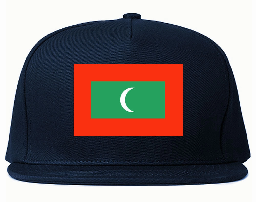 Maldives Flag Country Printed Snapback Hat Cap