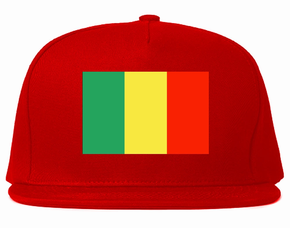 Mali Flag Country Printed Snapback Hat Cap