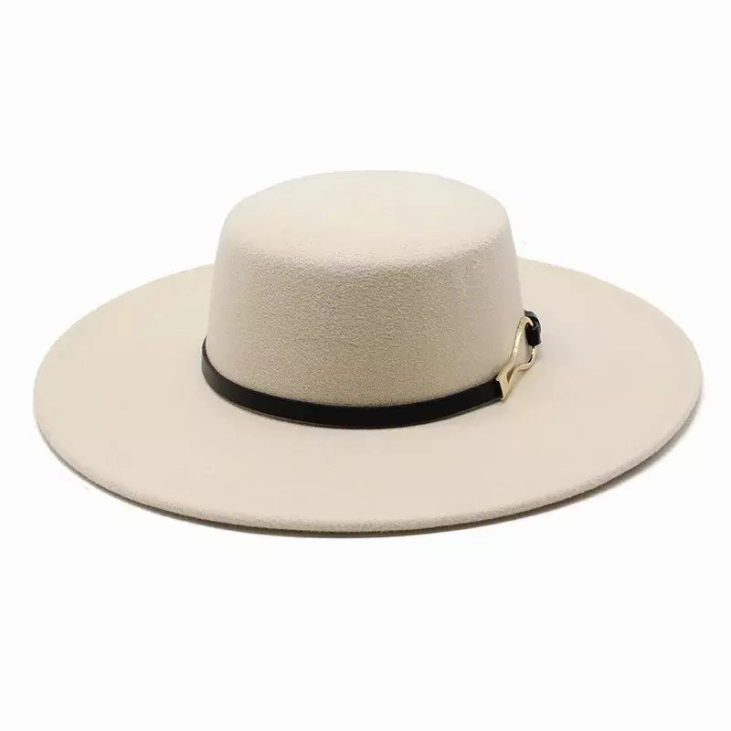 Malmedy Wide Brimmed Cotton Boater Hat