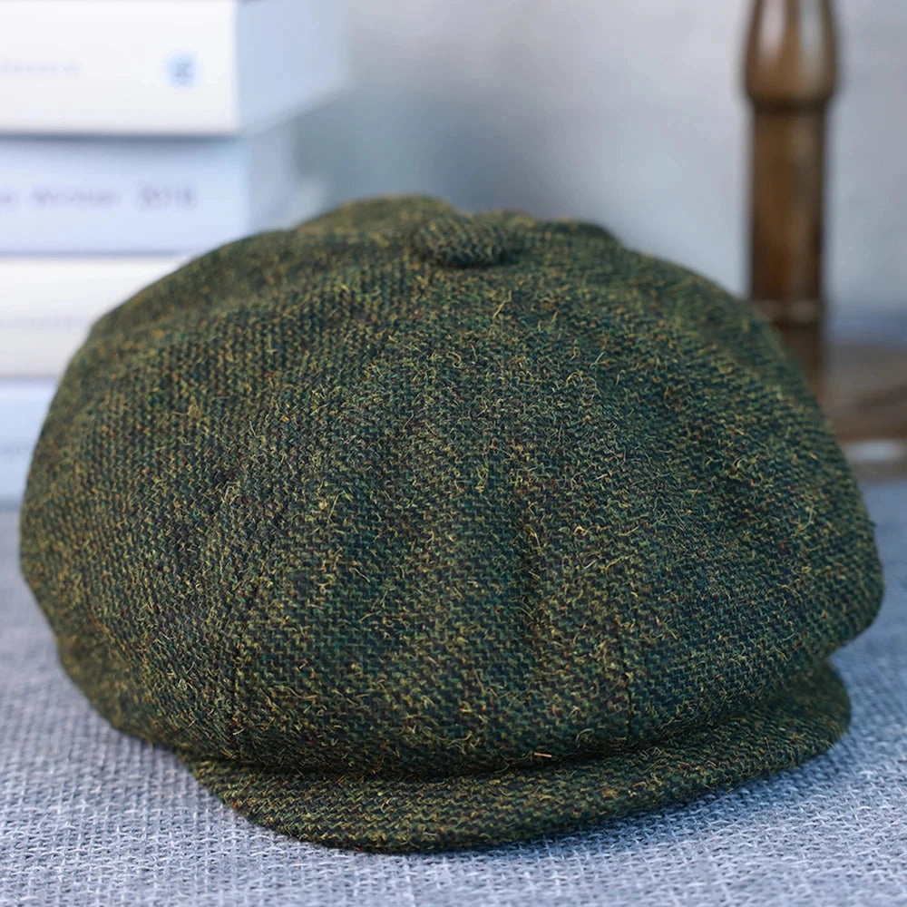 Manchester Wool Newsboy Cap