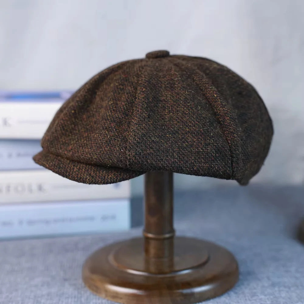 Manchester Wool Newsboy Cap