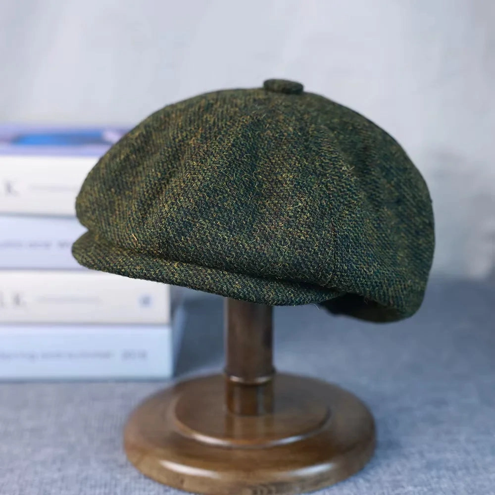 Manchester Wool Newsboy Cap