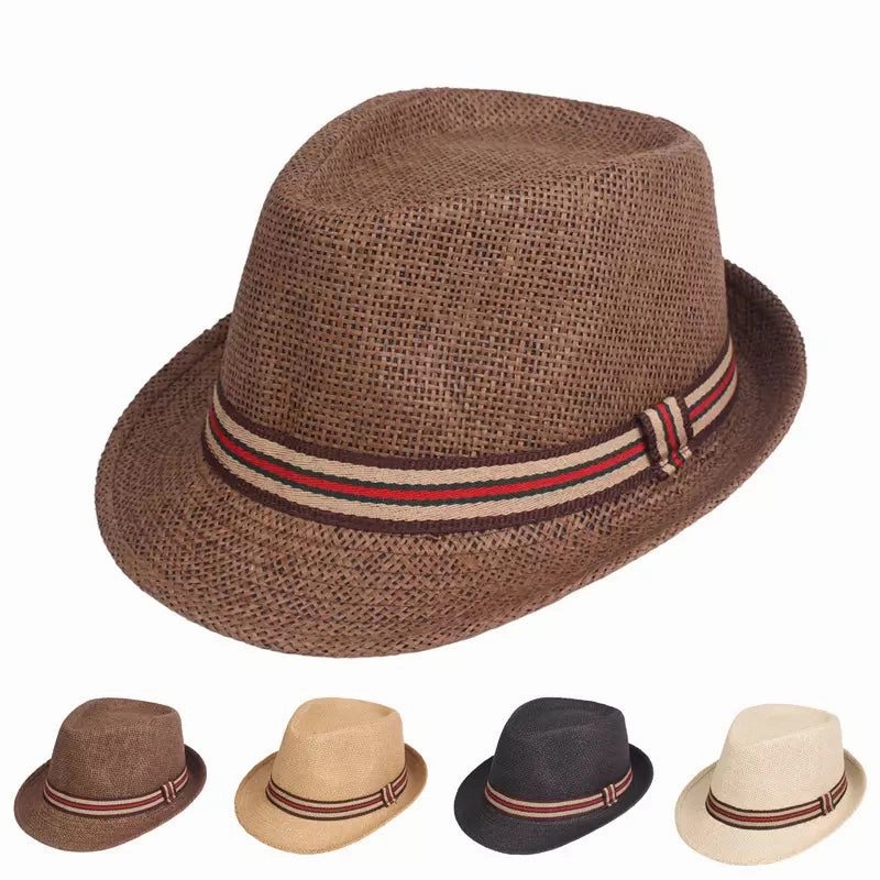 Manhattan Straw Trilby Hat