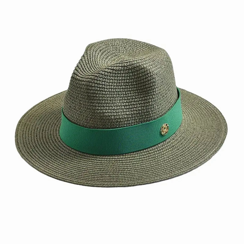 Maracaibo Summer Straw Fedora Hat