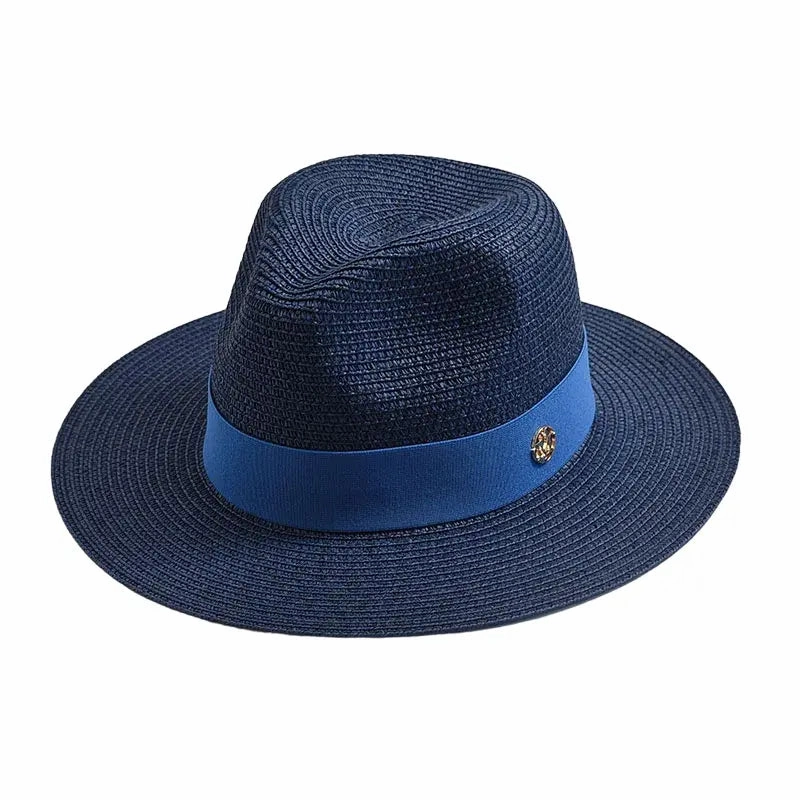 Maracaibo Summer Straw Fedora Hat