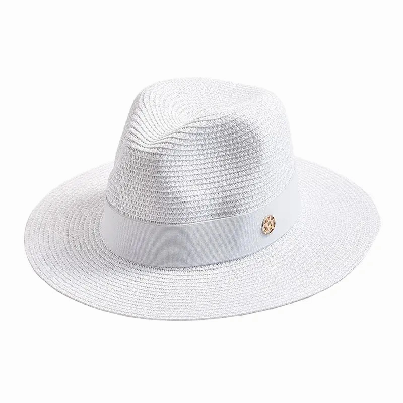 Maracaibo Summer Straw Fedora Hat